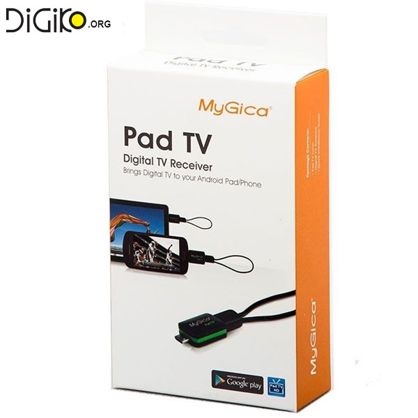 گیرنده دیجیتال تلویزیون برای موبایل و تبلت بدون نیاز به اینترنت(PAD TV MY GICA PT115)