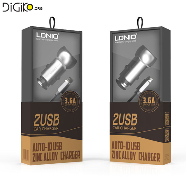 شارژر فندکی LDNIO USB C401