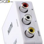 تبدیل HDMI به AV (مناسب برای نوت بوک ،DVR،NVR)
