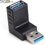 تبدیل نری به مادگی USB3 با زاویه ۹۰ درجه