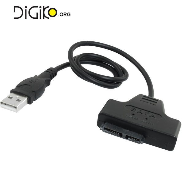 کابل تبدیل USB به MICRO SATA (مخصوص DVDRW نوت بوک)