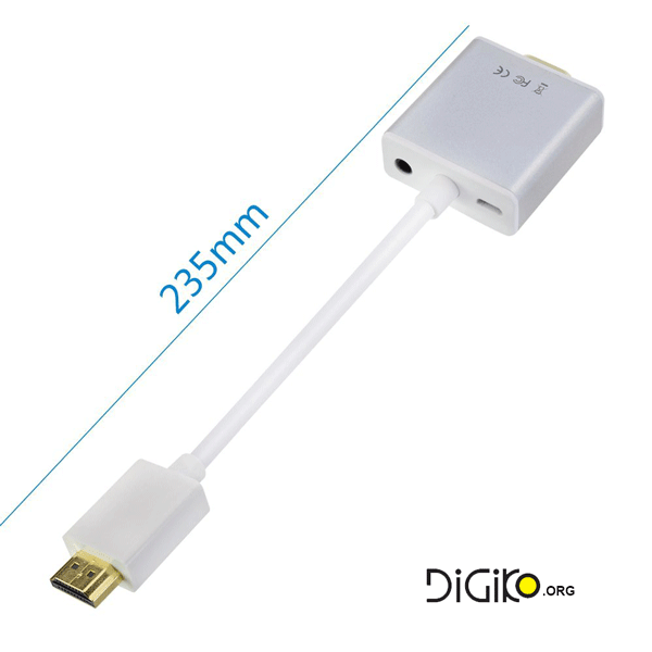 تبدیل HDMI به VGA به همراه پاور وخروجی صدا
