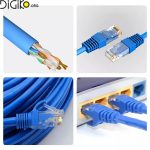 کابل شبکه پچ کورد CAT6 (در متراژهای مختلف) مارک KNET