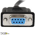 کابل 9 به 9 سریال نر و ماده با اتصال 1به1