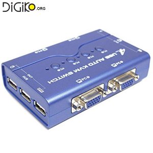 KVM سوئیچ 4 پورت USB اتوماتیک (مارک KNET)
