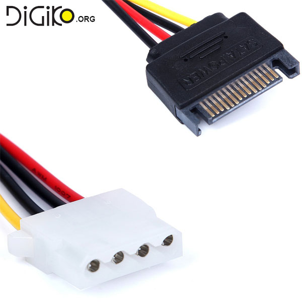 تبدیل PCIE 1X به PCIE 16X با رابط کابل USB3.0 با برق 4 پین