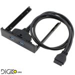 vپنل USB3.0 جلوی کیس جای فلاپی