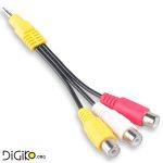 کابل 1 به 3 RCA مادگی