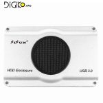 باکس هارد 3.5 اینچ USB3.0 فن دار ساتا 3