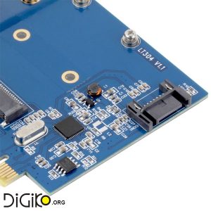 کارت تبدیل PCI-EXPRESS به هارد SSD M2