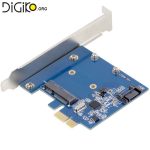 کارت تبدیل PCI-EXPRESS به هارد SSD M2