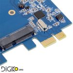 کارت تبدیل PCI-EXPRESS به هارد SSD M2