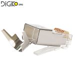 سوکت شبکه RG45 CAT7 STP بدون شانه سایز بزرگ