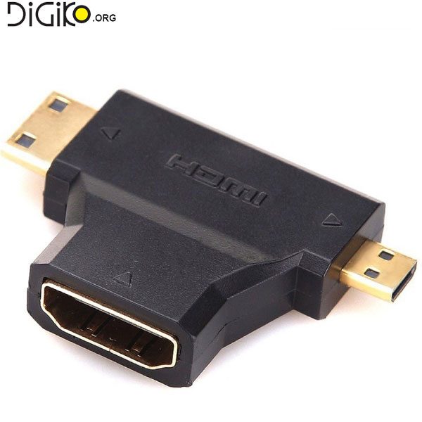 تبدیل HDMI ماده به Micro & Mini HDMI نری