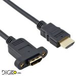 کابل HDMI روپنلی قابل پیچ کردن