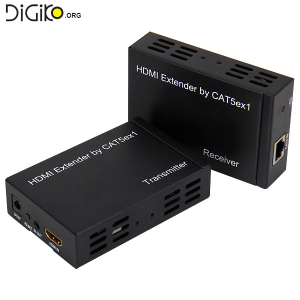 دستگاه افزایش طول کابل HDMI توسط تک کابل شبکه تا 100 متر (مارک فرانت )