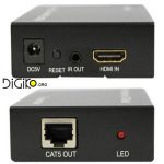 دستگاه افزایش طول کابل HDMI توسط تک کابل شبکه تا 100 متر (مارک فرانت )