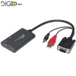تبدیل VGA به HDMI حرفه ای (مارک فرانت)