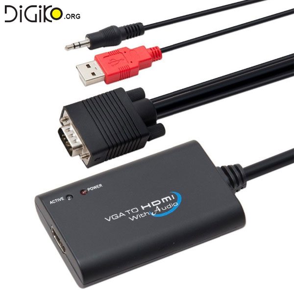 تبدیل VGA به HDMI حرفه ای (مارک فرانت)