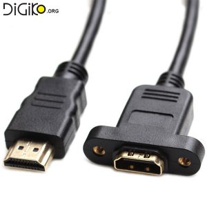 کابل HDMI روپنلی قابل پیچ کردن