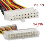 کابل تبدیل برق پاور 24 به 20 پین