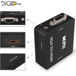 تبدیل VGA به HDMI با خروجی صدا مارک Mini