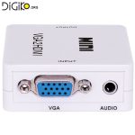تبدیل VGA به HDMI با خروجی صدا مارک Mini