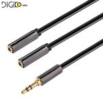 کابل تبدیل AUX نری به 2 AUX ماده مارک KNET PLUS