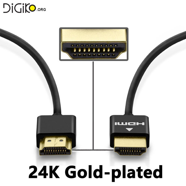 کابل HDMI ULTRA SLIM طرح USB