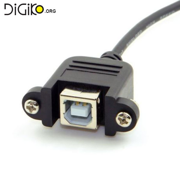کابل USB رو پنلی مربعی قابل پیچ کردن برای دستگاه های صنعتی