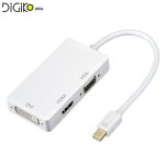 تبدیل Mini Display به DVI/HDMI/VGA مخصوص اپل مک بوک و سرفیس
