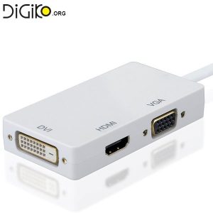 تبدیل Mini Display به DVI/HDMI/VGA مخصوص اپل مک بوک و سرفیس