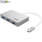 کابل تبدیل TYPE-C به HUB USB3.0 3 PORT و HDMI 4K و TYPE-C POWER