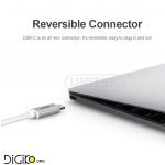 کابل تبدیل TYPE-C به HUB USB3.0 3 PORT و HDMI 4K و TYPE-C POWER