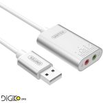 تبدیل USB2.0 به AUDIO (صدا و میکروفون ) مارک UNITEK