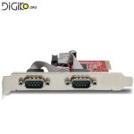 کارت PCI- EXPRESS RS232 اینترنال با چیپست MOSCHIP (مارک UNITEK)