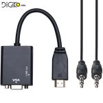تبدیل HDMI به VGA با خروجی صدا (مارک KNET)