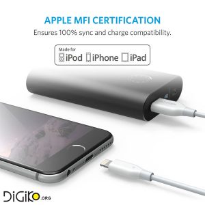 کابل شارژ اپل (لایتنینگ مخصوص iphon 5.6.7.8) مارک KNET