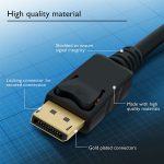 کابل DISPLAY PORT با ورژن 1.1