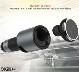 شارژر فندکی مجهز به هندزفری بلوتوث مدل LDNIO CM-20