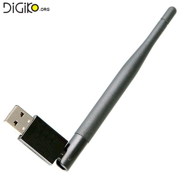 کارت شبکه USB وایرلس انتن دار (مارک KNET) با سرعت 300Mbps