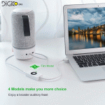 کارت صدا اکسترنال با قابلیت 4 افکت (مارک UGREEN)