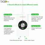 کارت صدا اکسترنال با قابلیت 4 افکت (مارک UGREEN)