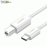 کابل تبدیل USB Type-C به USB-B (مارک UGREEN)