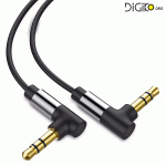 کابل صدا AUX دو سر 90 درجه (مارک UGREEN)