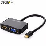تبدیل Mini Display port به VGA+HDMI (مارک UGREEN)