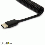 کابل دو سر Type-C فنری