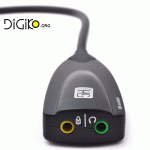 کارت صدا اکسترنال 2 کانال کابلدار