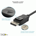 تبدیل Display Port به DVI/HDMI/VGA مخصوص اپل مک بوک و Server