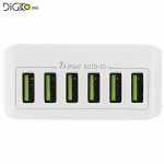 شارژر رومیزی موبایل و تبلت LDNIO A6703 با 6 خروجی USB